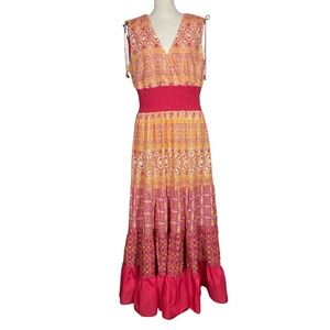 Indikka New York Boho Sleeveless Maxi  Sundress